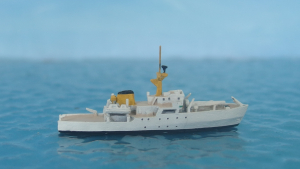 Exploring vessel "Bulldog" (1 p.) GB 2001 no. K 78 from Albatros